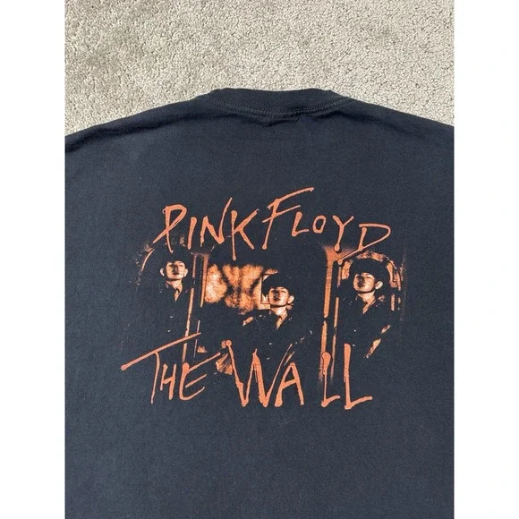 RaRe Vintage 2001 Pink Floyd The Wall Winterland Mens Classic Rock, Size 2XL